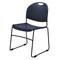 National Public Seating Commercialine Compact Stack Chair, Navy 855 - alternate 1